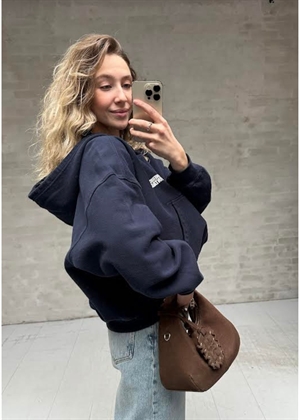 Plizzy hoodie Navy American Vintage 